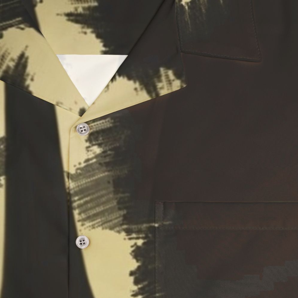 Inception Hawaiian Shirt featuring Leonardo DiCaprio and Christopher Nolan's Dream-Reality Concept - Detail