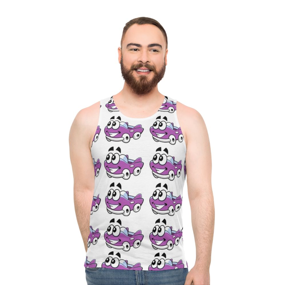 Unisex golf apparel tank top - men