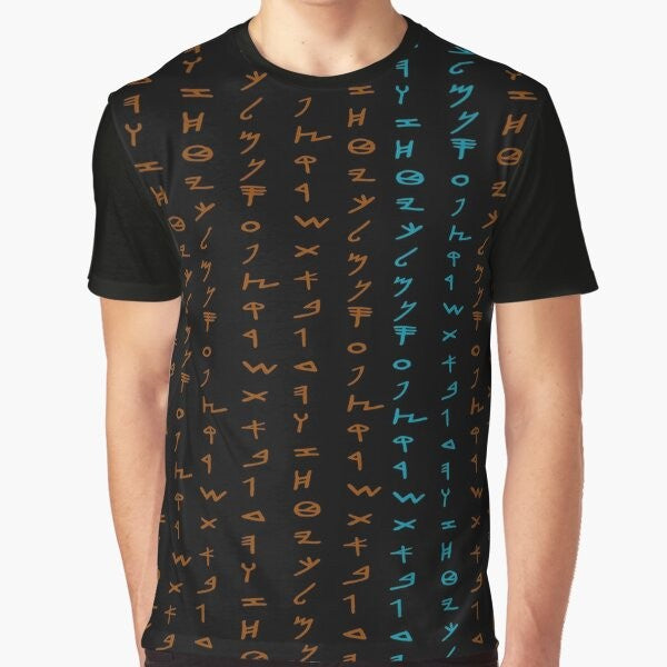 Paleo Hebrew 12 Tribes Graphic T-Shirt