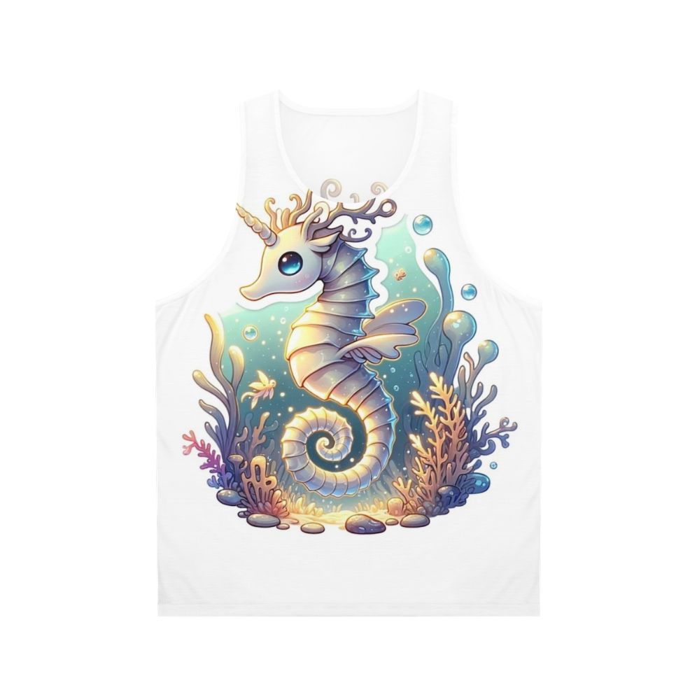 Unisex tank top featuring enchanting fantasy animals