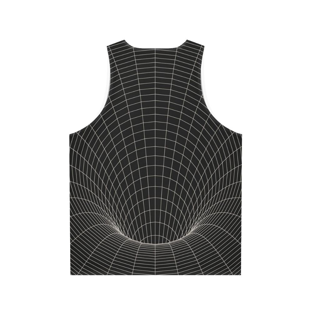 Unisex event horizon space science tank top - Back