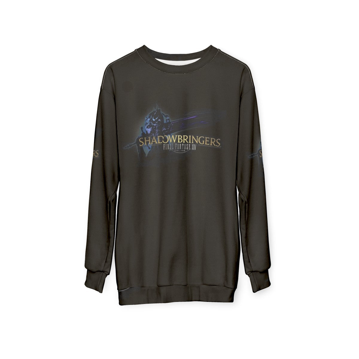 Final Fantasy XIV Shadowbringers Logo Sweatshirt - hanging