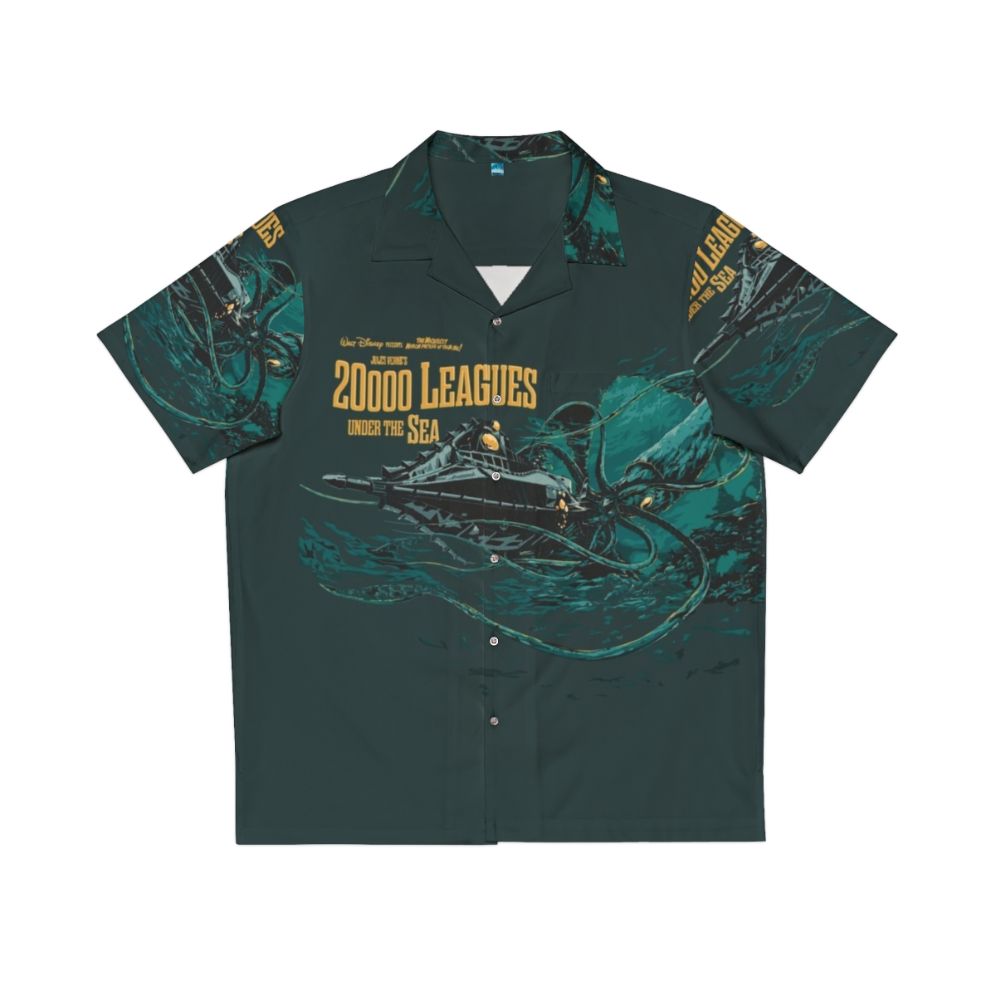 20,000 Leagues Under the Sea Hawaiian Shirt - Vintage Pulp Adventure Design