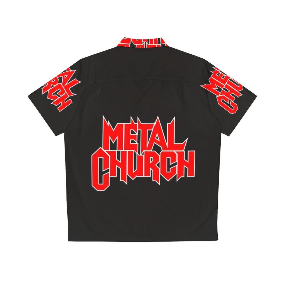 Metalchurch Heavy Metal Hawaiian Shirt - Back