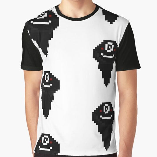 Black Desert Online Black Spirit Pixel Graphic T-Shirt