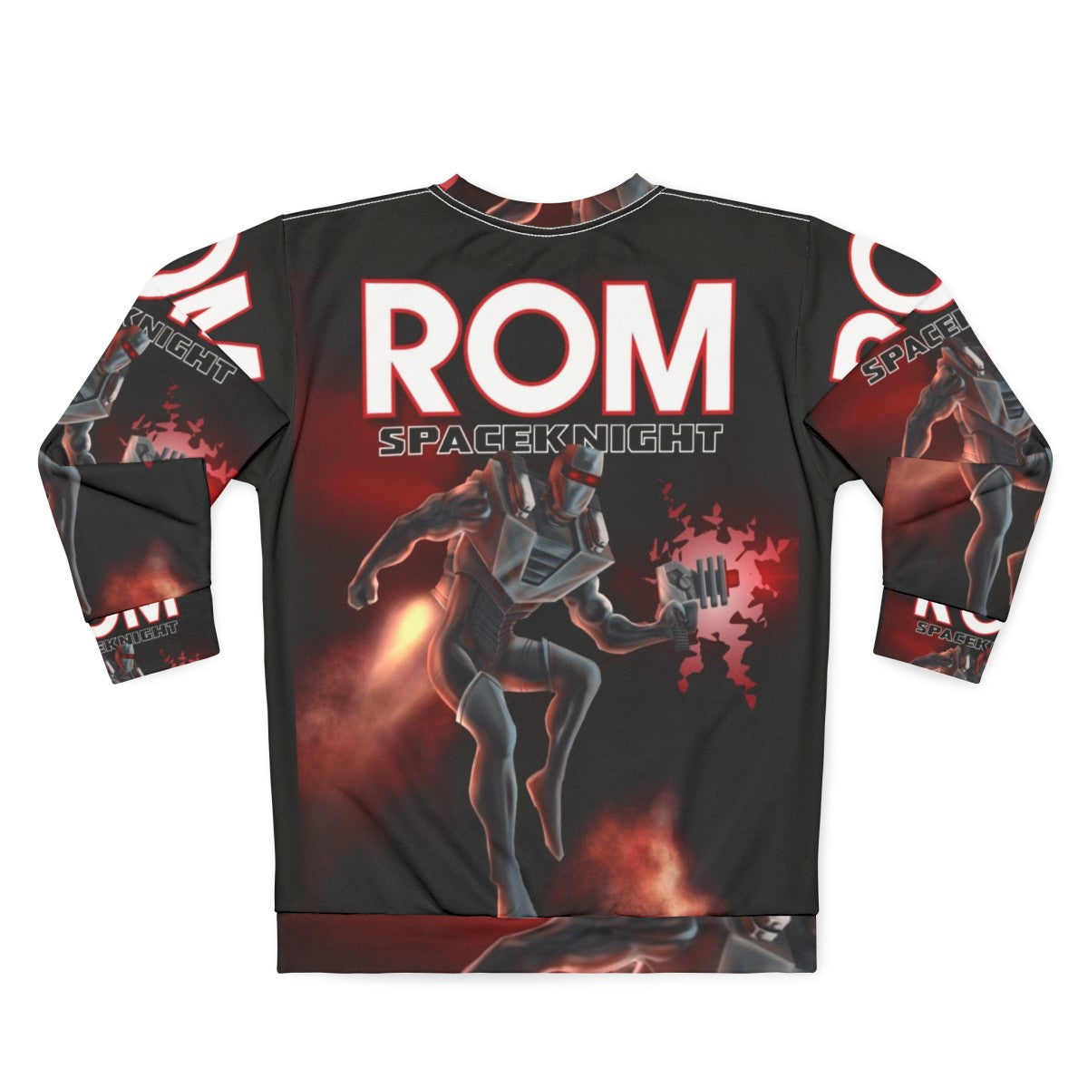 ROM Spaceknight Superhero Sweatshirt - Back