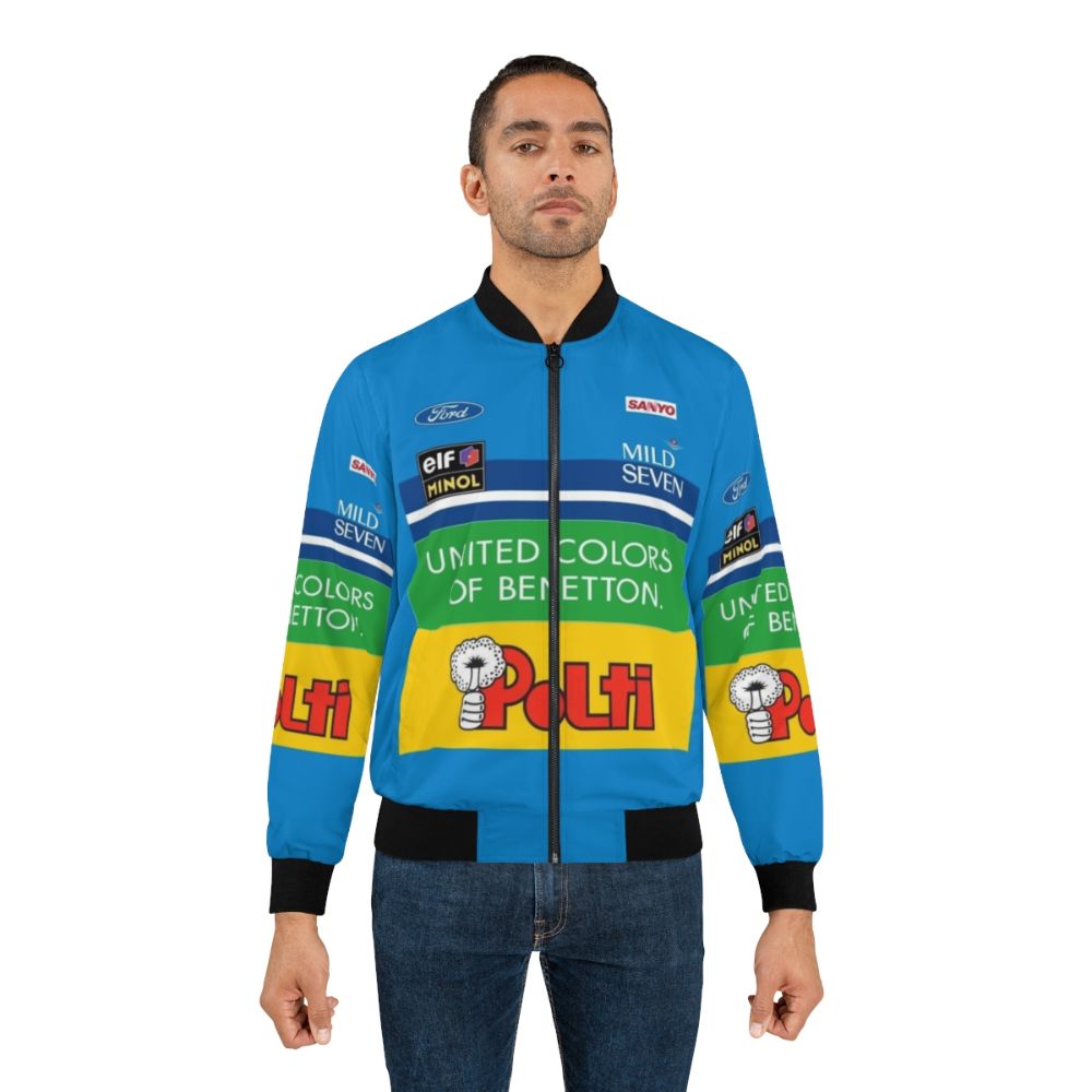 Benetton Bomber Jacket with GP2 Tribute Design - Lifestyle