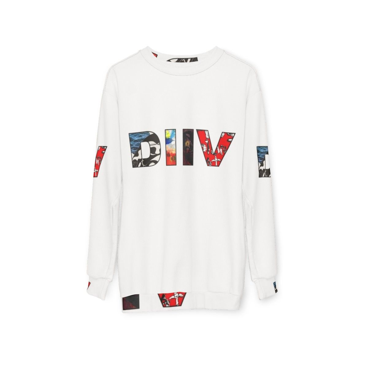 Diiv indie rock sweatshirt - hanging