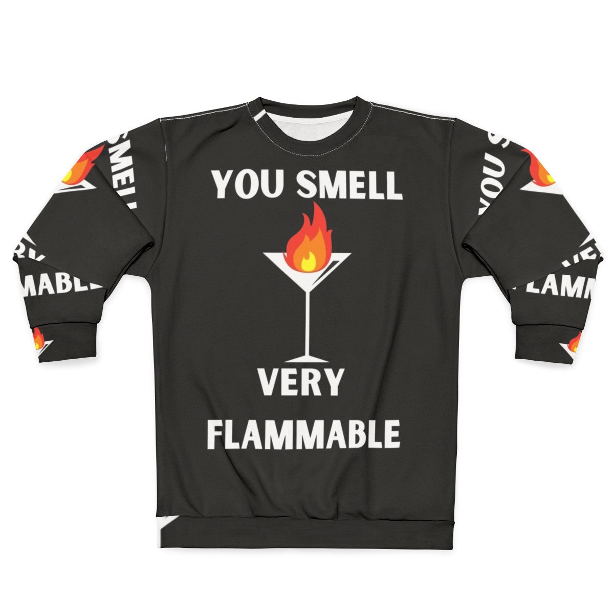 "You Smell Very Flammable" David Rose Quote Schitt's Creek Sweatshirt