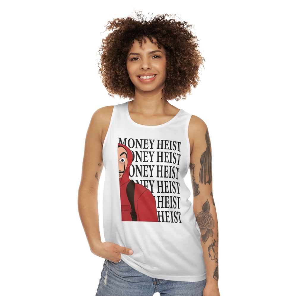 Money Heist Inspired Unisex Tank Top - women