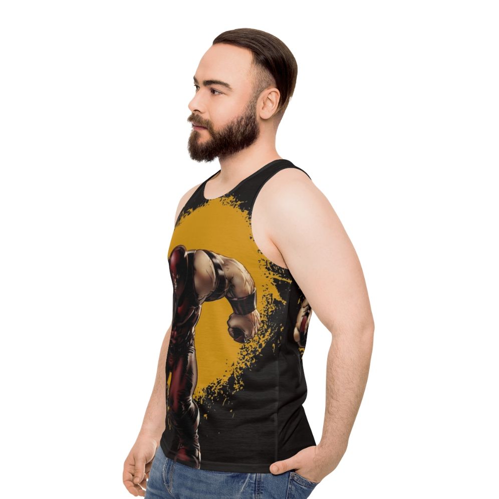 Juggernaut Action Unisex Tank Top - men side