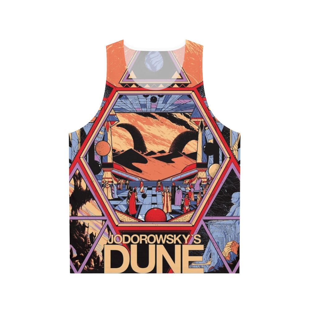 Jodorowsky's Dunes unisex sci-fi tank top