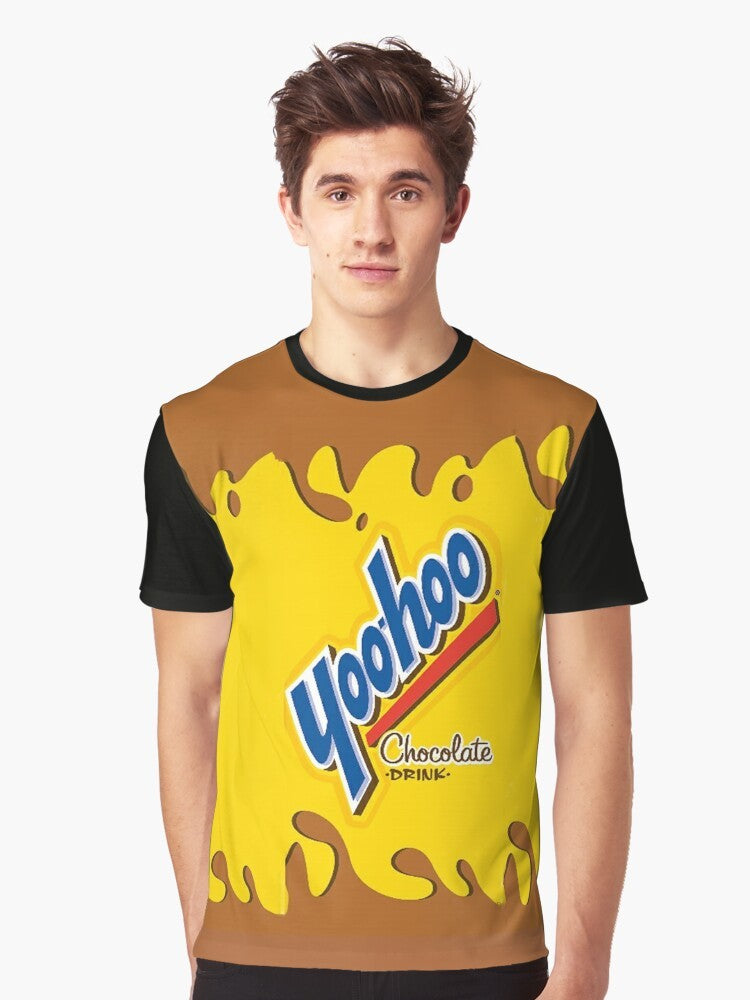 Vintage yoohoo chocolate milk graphic t-shirt for 90s kids - Men