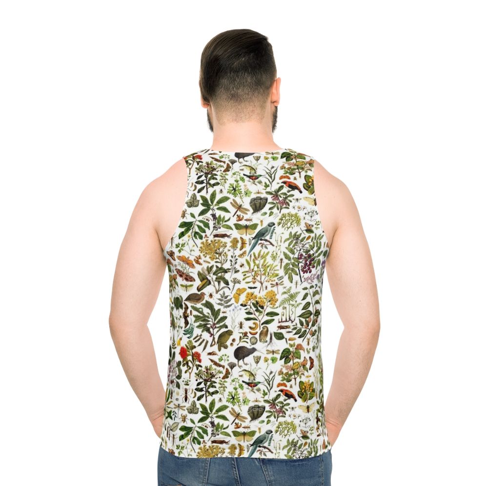 New Zealand Biology Unisex Tank Top - men back