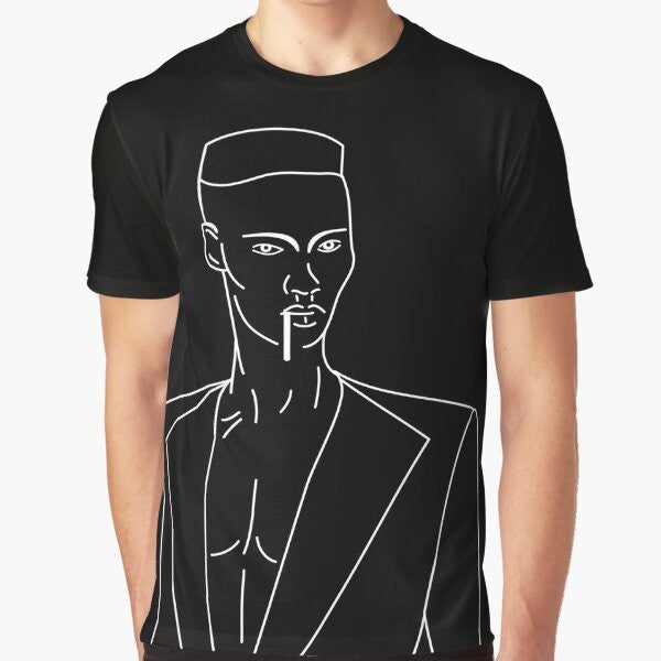 Grace Jones 80s Icon Graphic T-Shirt