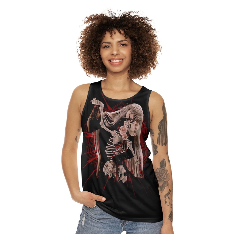 Undertaker Black Butler Anime Unisex Tank Top - women