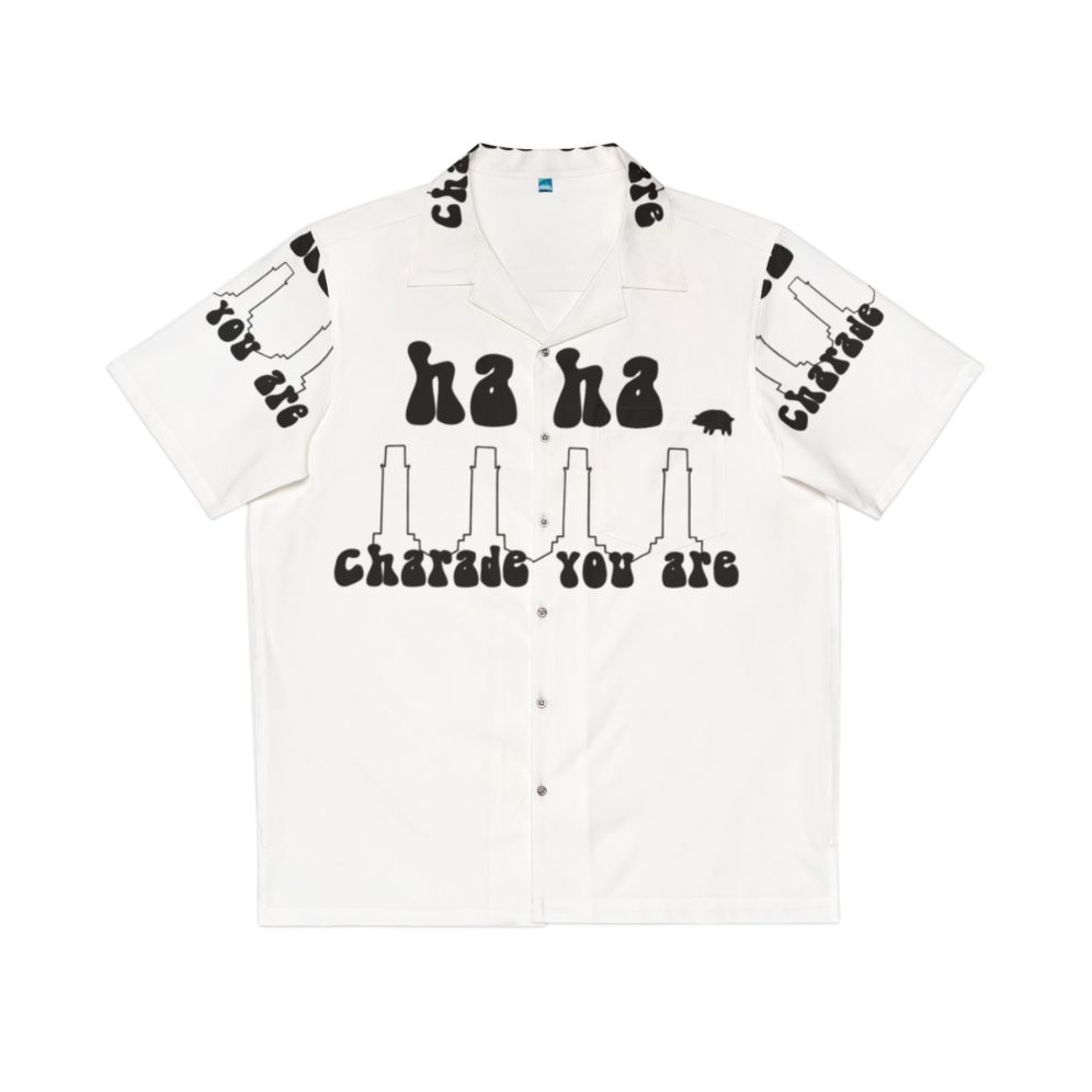 Charade You Are Pink Floyd Psychedelic Hawaiian Shirt