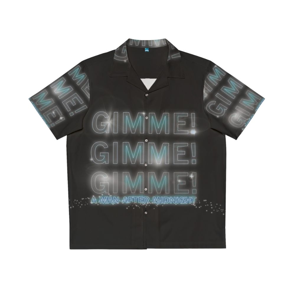 Cher-inspired "Gimme Gimme Gimme" Hawaiian shirt