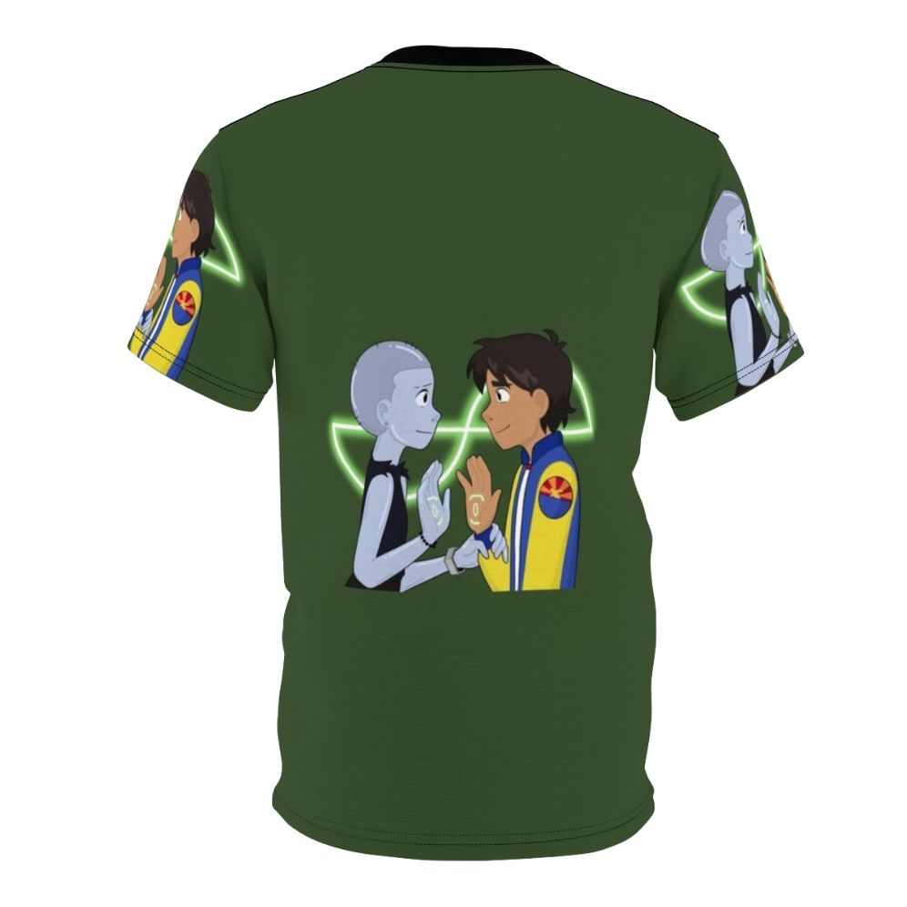 Infinity Train inspired t-shirt featuring cartoon network characters - Back