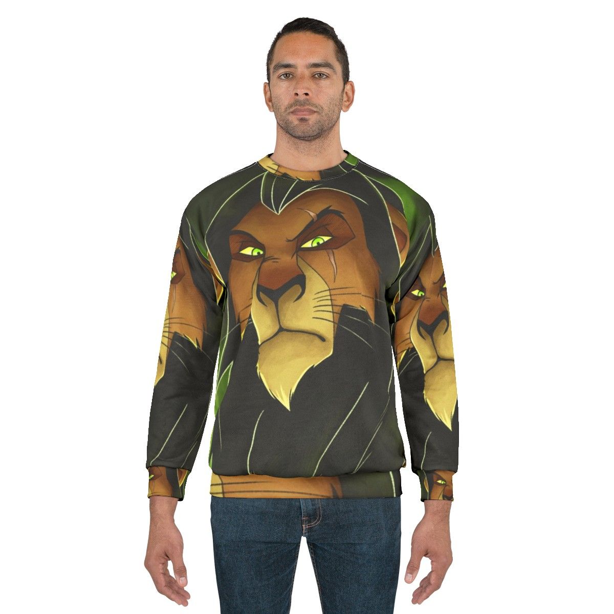 "Be Prepared" Sweatshirt Featuring Scar from The Lion King - men