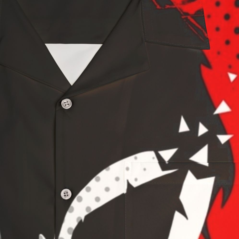 Persona 5 Joker "Take Your Heart" Hawaiian Shirt - Detail