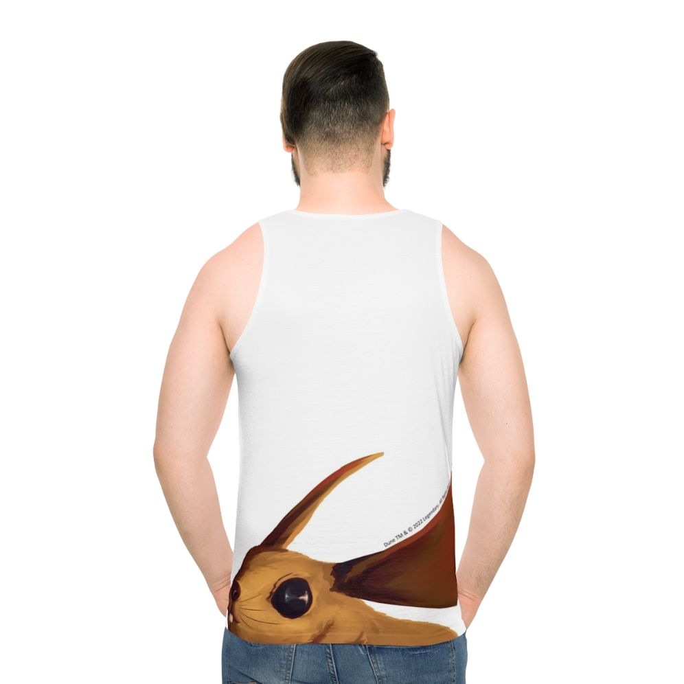 Dune desert mouse unisex tank top - men back