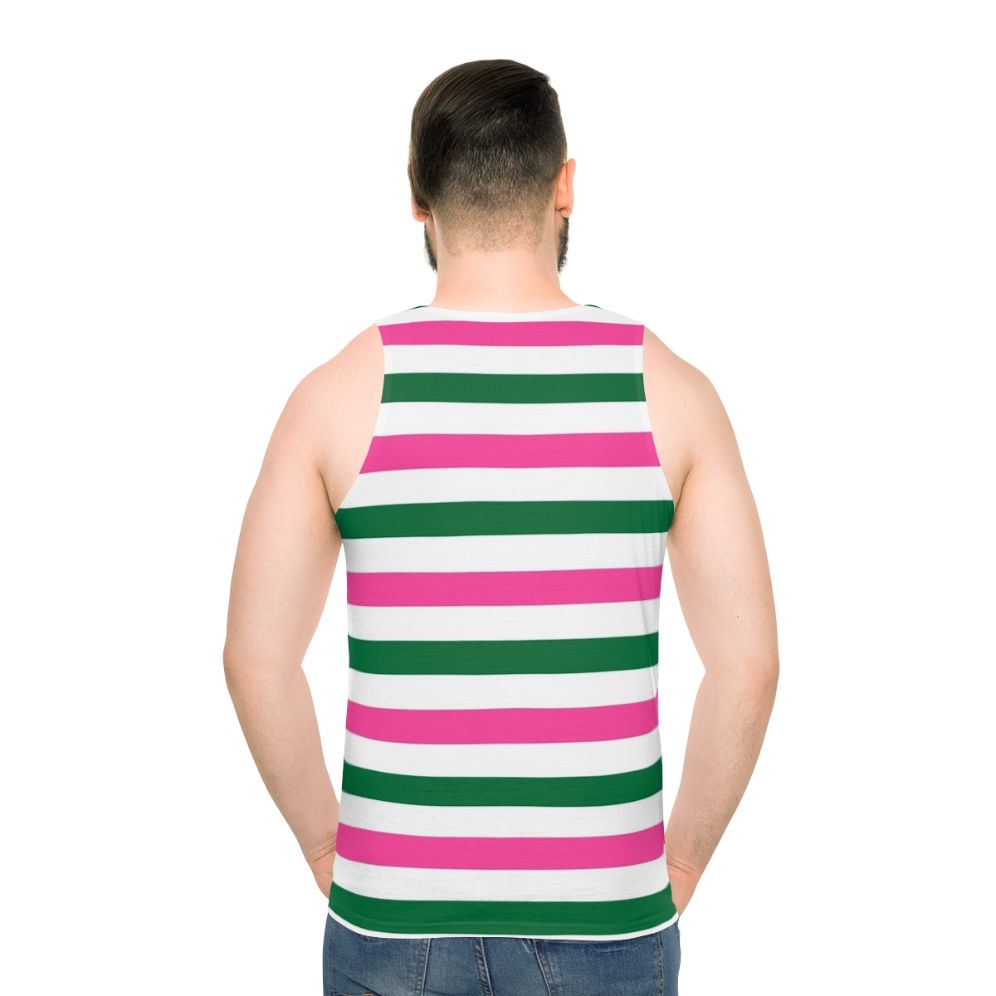 Deckchair Stripes Unisex Tank Top - men back