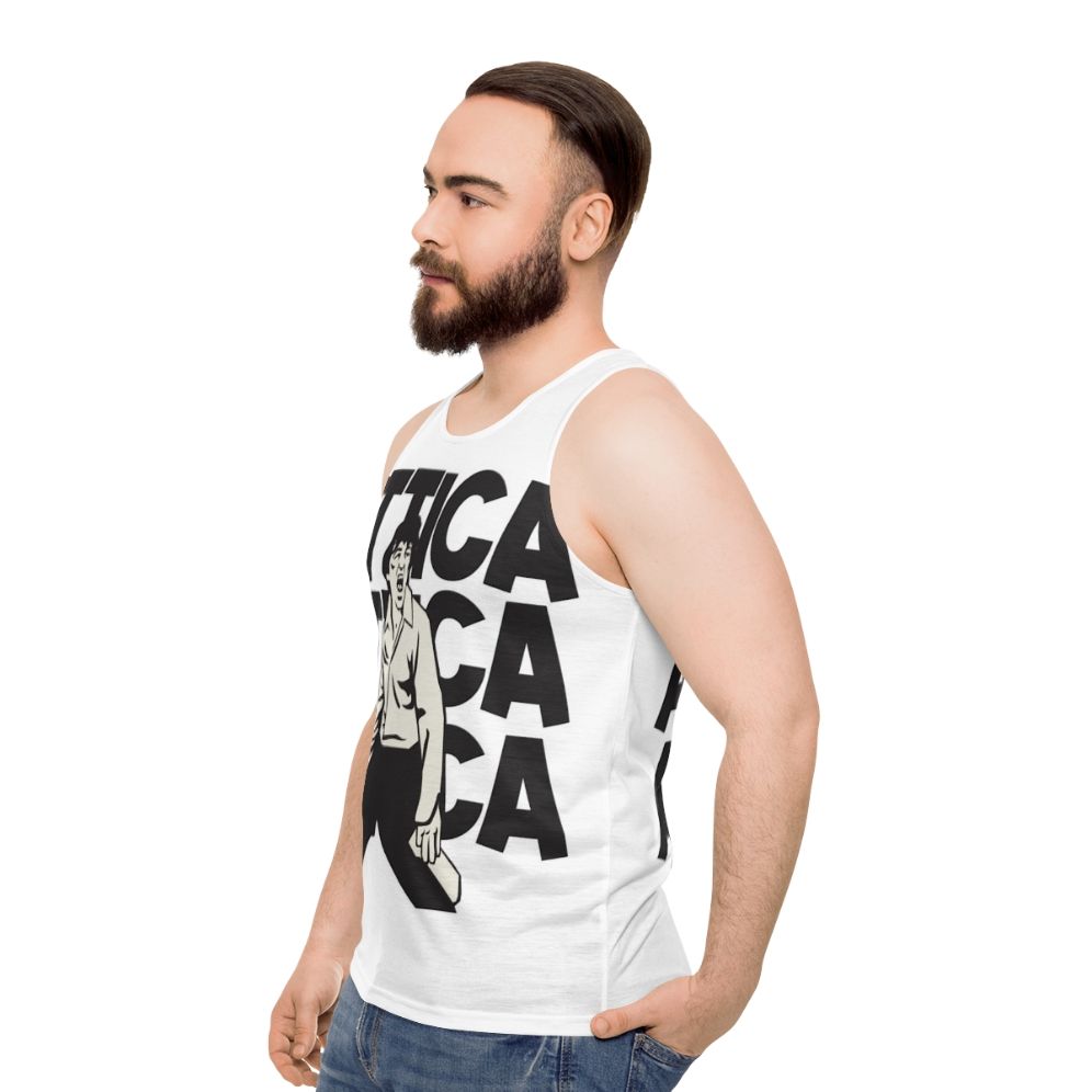 Unisex 1970s Movie-Inspired Tank Top - men side