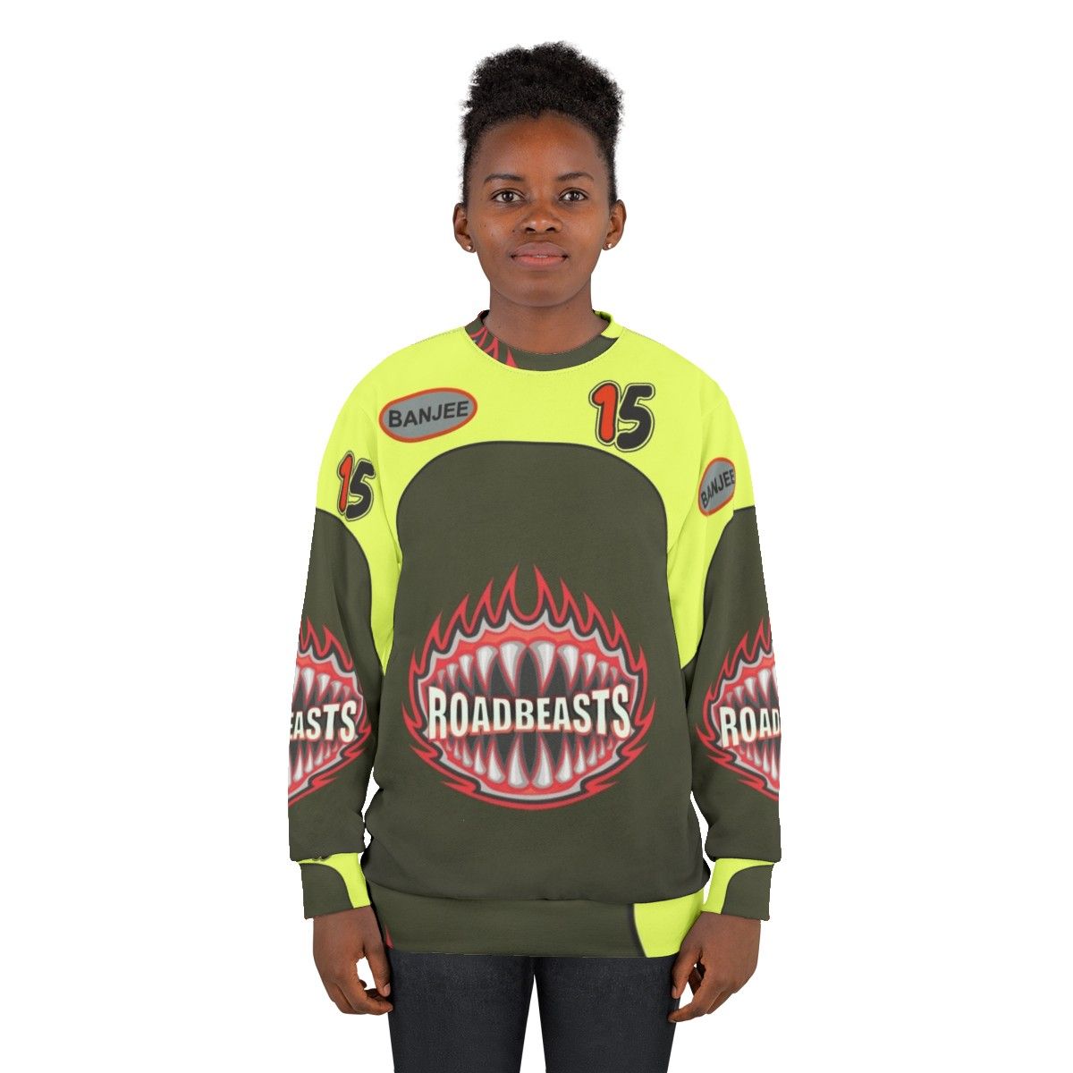 Hot Wheels Banjee Castillo World Race Cosplay Sweatshirt - women