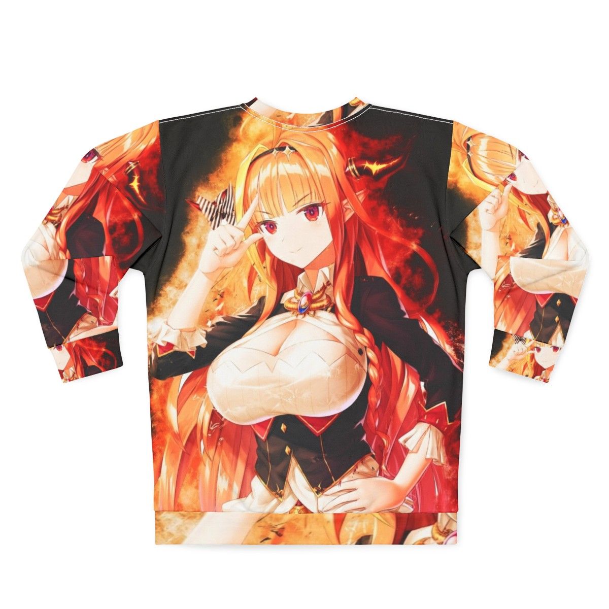 Hololive Kiryuu Coco Anime Sweatshirt - Back