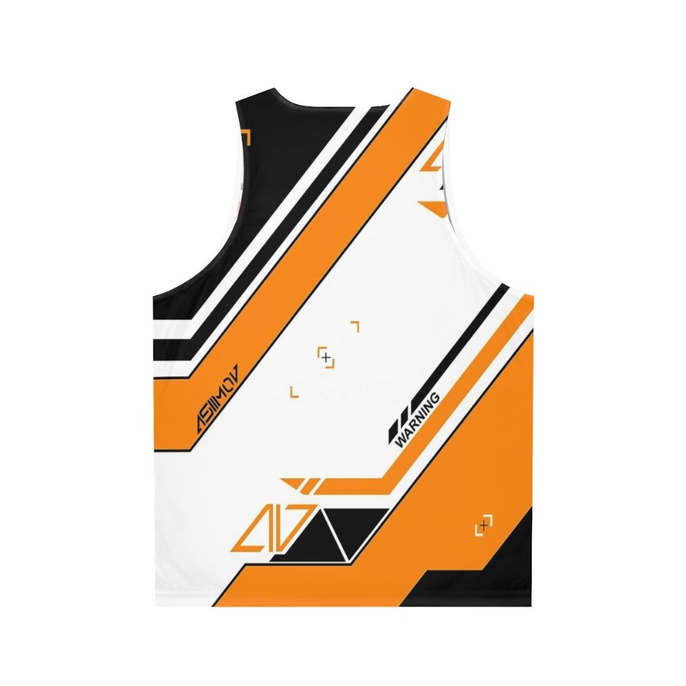 CSGO Asiimov Unisex Gaming Tank Top - Back