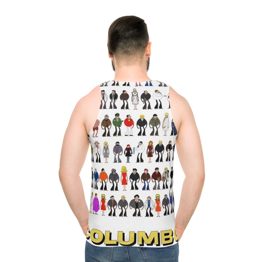 Columbo The Murderers Unisex Retro Tank Top - men back