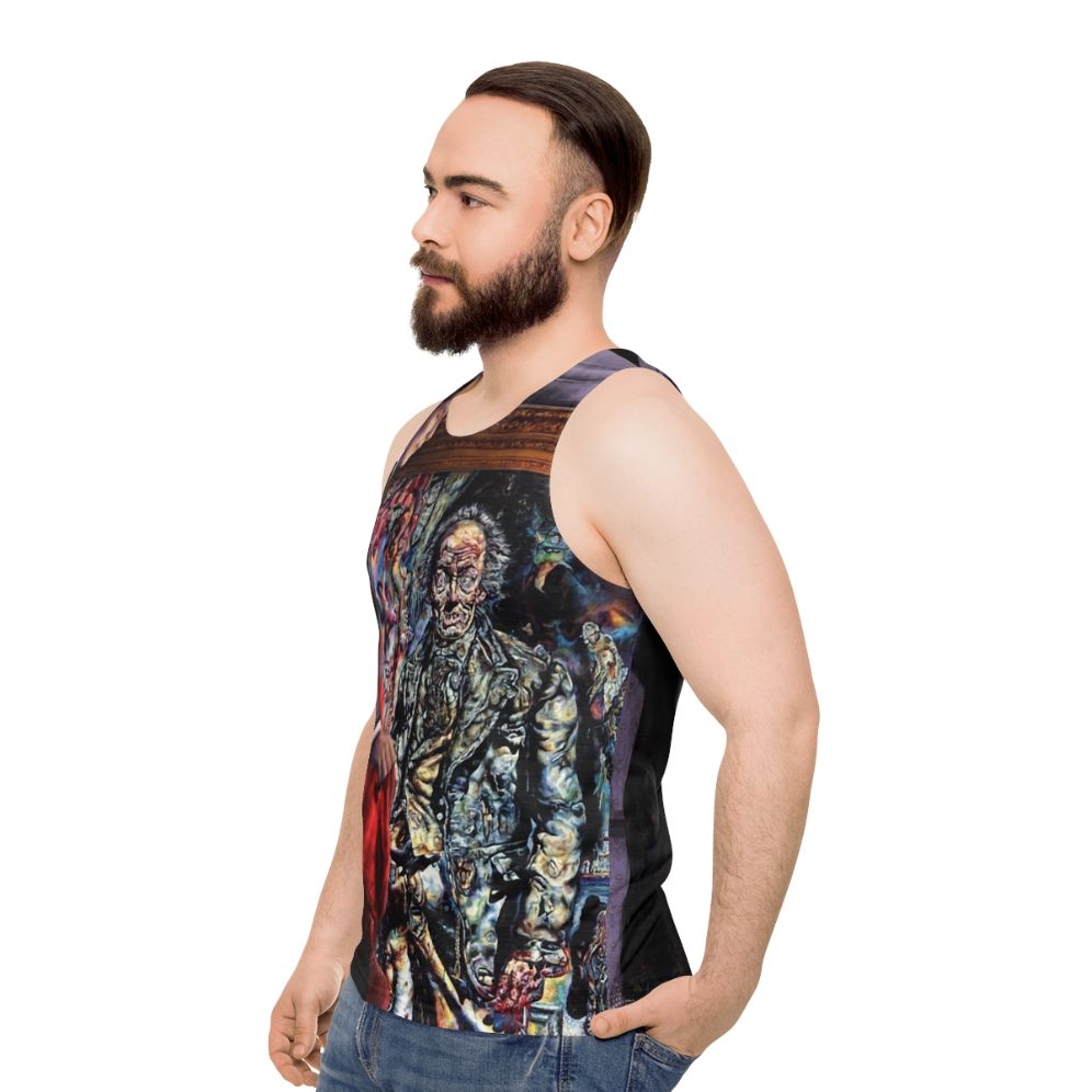 Dorian Gray Unisex Tank Top - men side