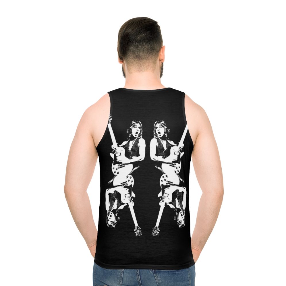 Randy Rhoads "Forever" Unisex Heavy Metal Tank Top - men back