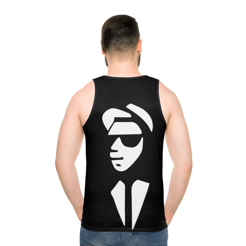 Skaman Unisex Ska Music Tank Top - men back