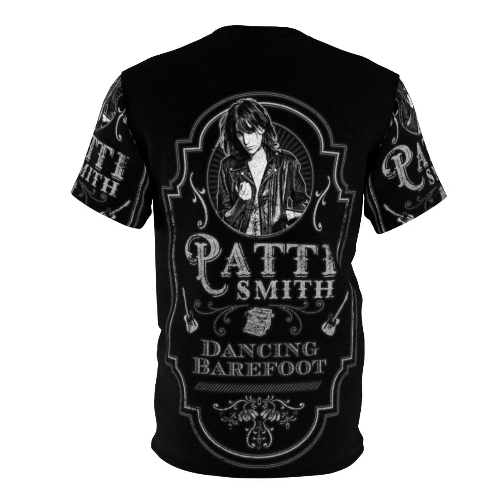 Patti Smith Inspired Punk Rock Tribute T-Shirt - Back