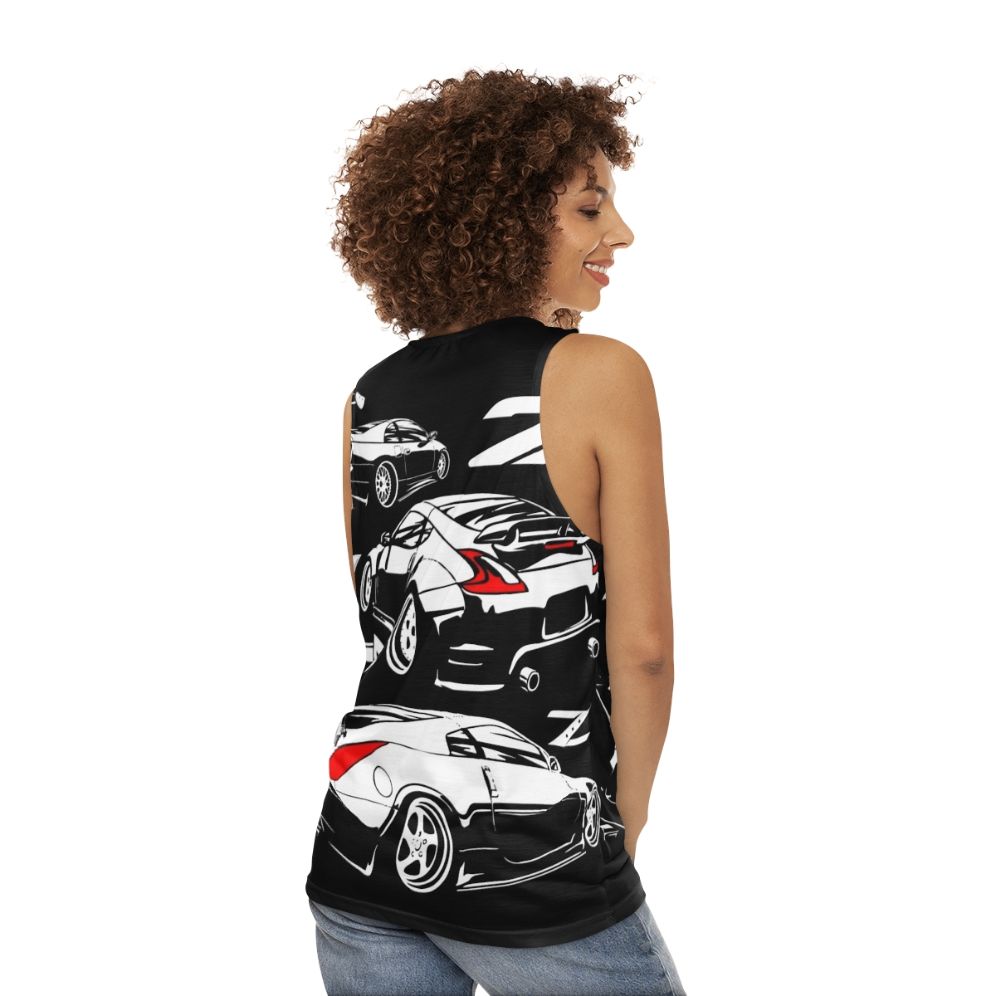 Nissan 350Z 370Z 300ZX Unisex Tank Top - women back