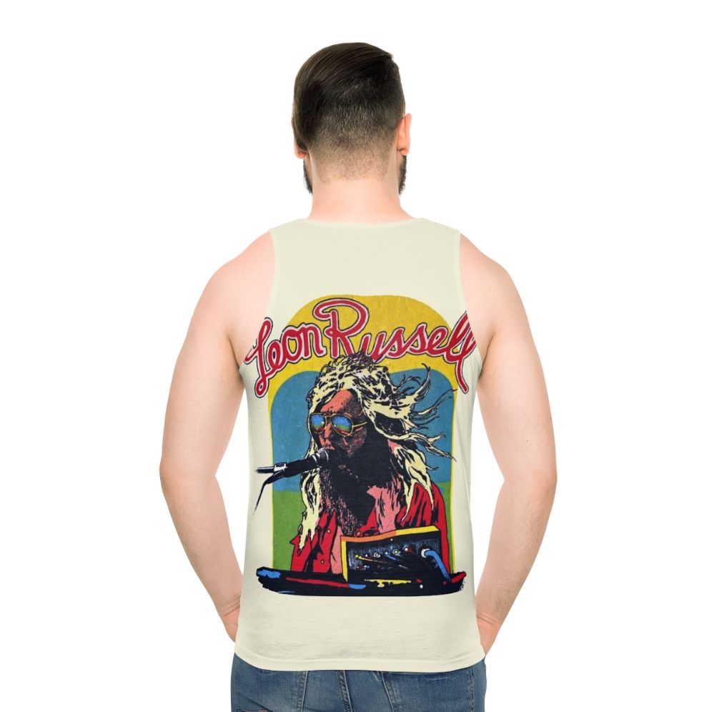 Vintage Tulsa Sound Unisex Tank Top - men back