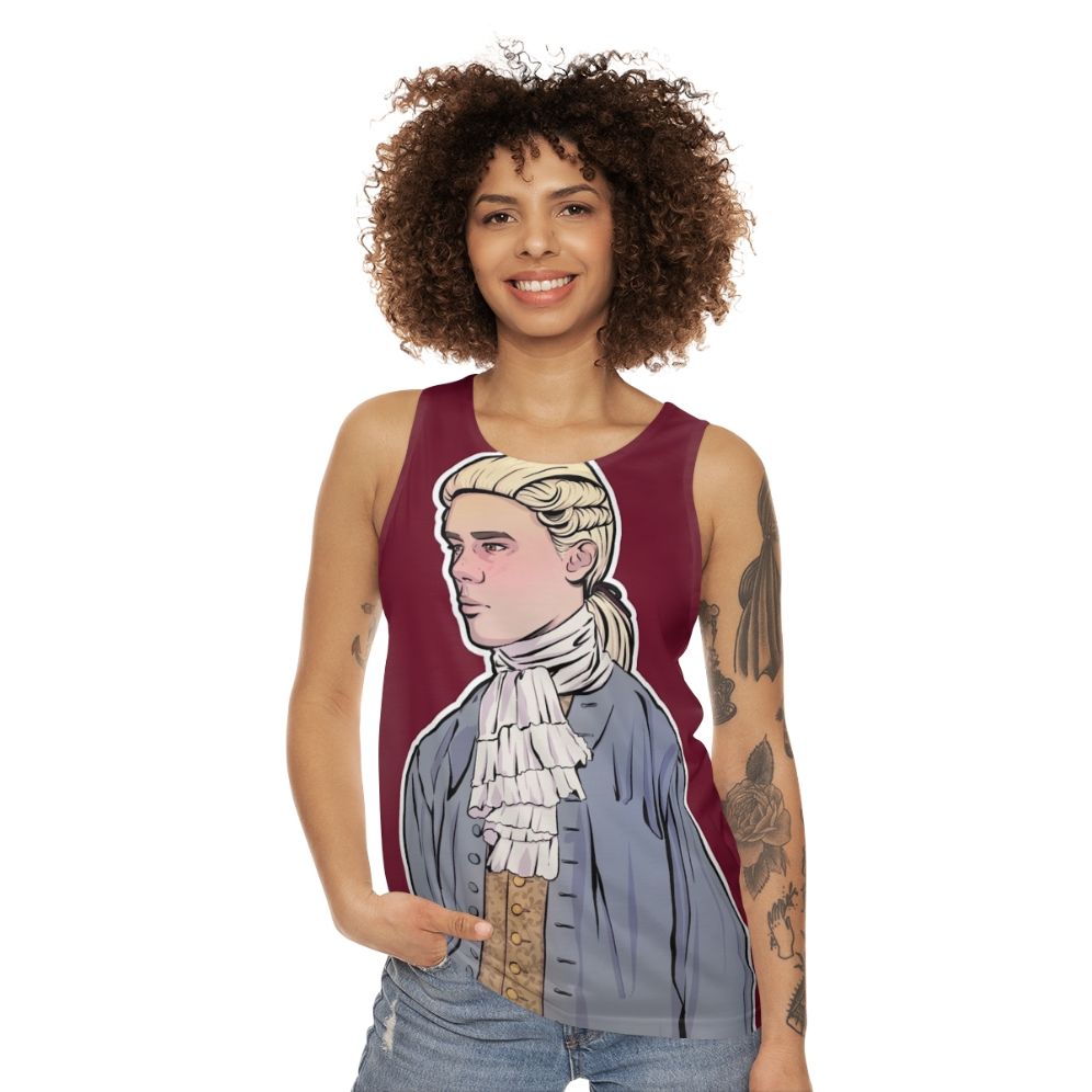 Young Royals Prince Wilhelm Fanart Unisex Tank Top - women