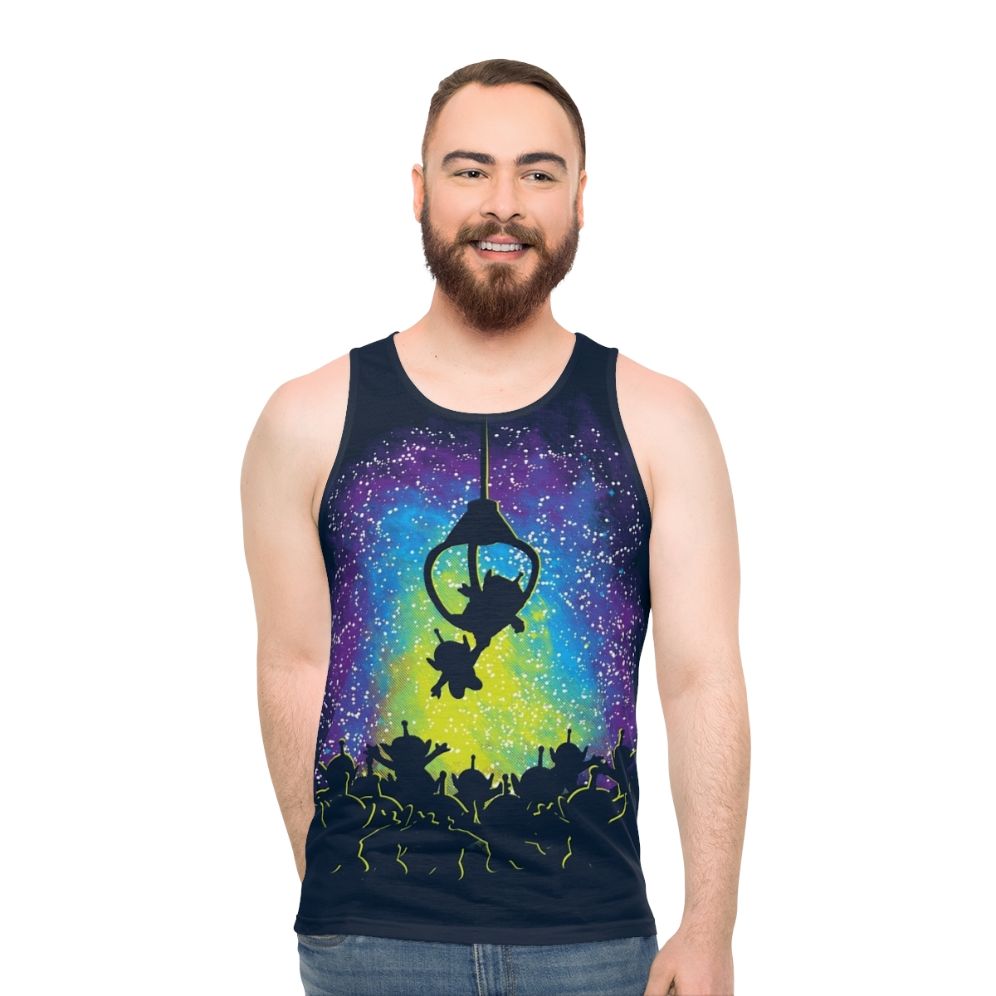 Vintage Alien Master Unisex Tank Top - men