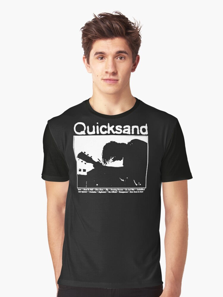 Quicksand Fazer Tour Graphic T-Shirt featuring a bold rock music design - Men