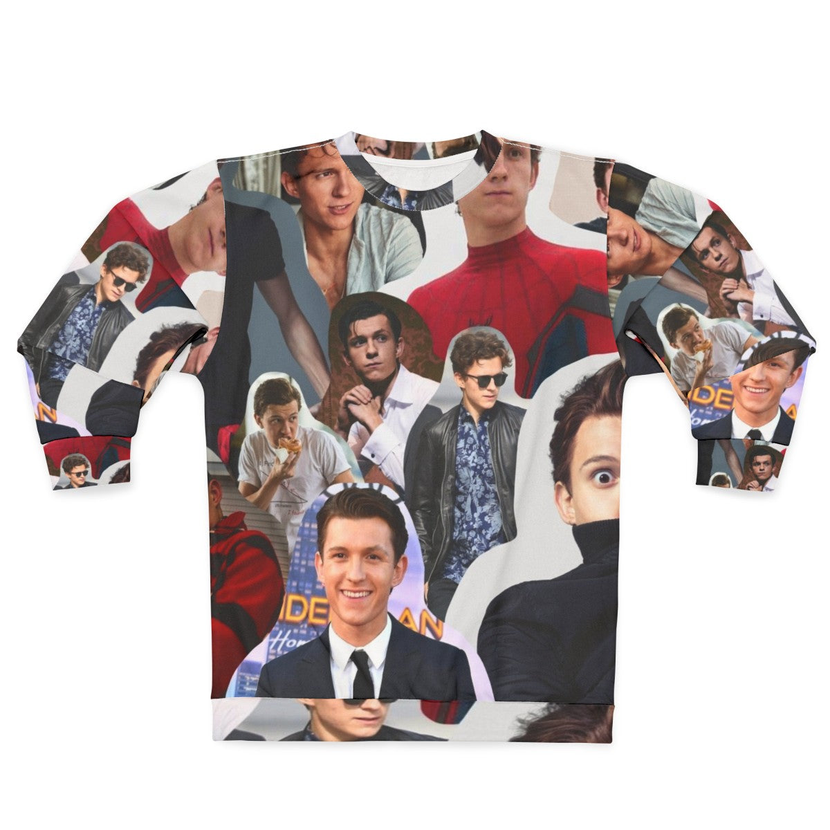 Tom Holland Collage Superhero Sweatshirt