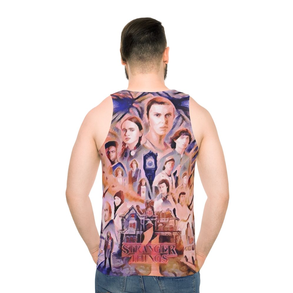 Stranger Things Unisex Tank Top - men back