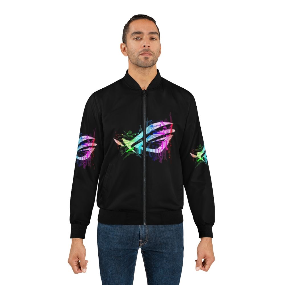 Asus ROG Bomber Jacket with RTX Graphics - Lifestyle