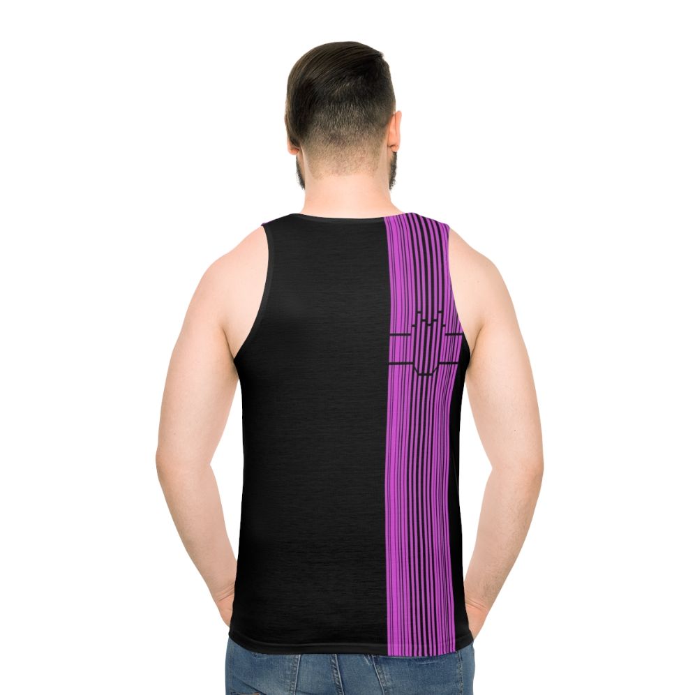 Decade Barcode Kamen Rider Decade Unisex Tank Top - men back