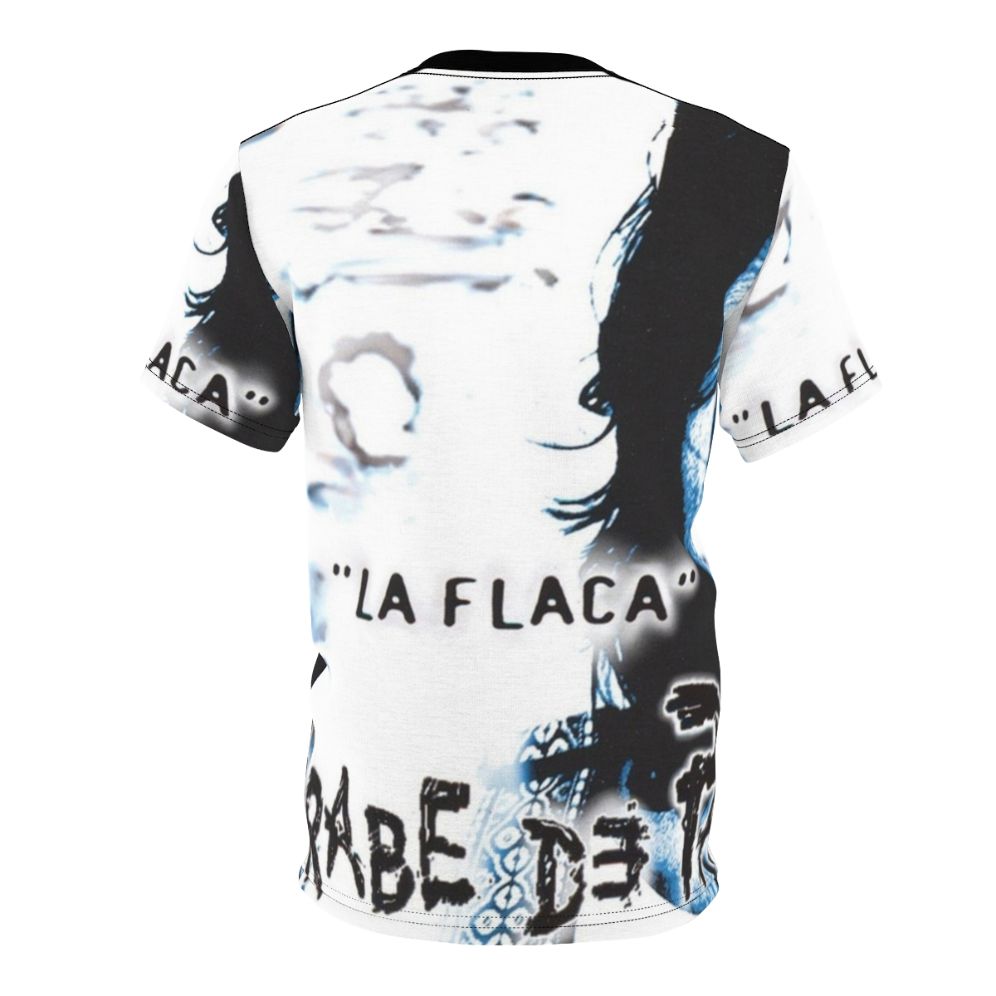 Vintage Jarabe de Palo band t-shirt featuring the album art for their 1996 album 'La Flaca' - Back