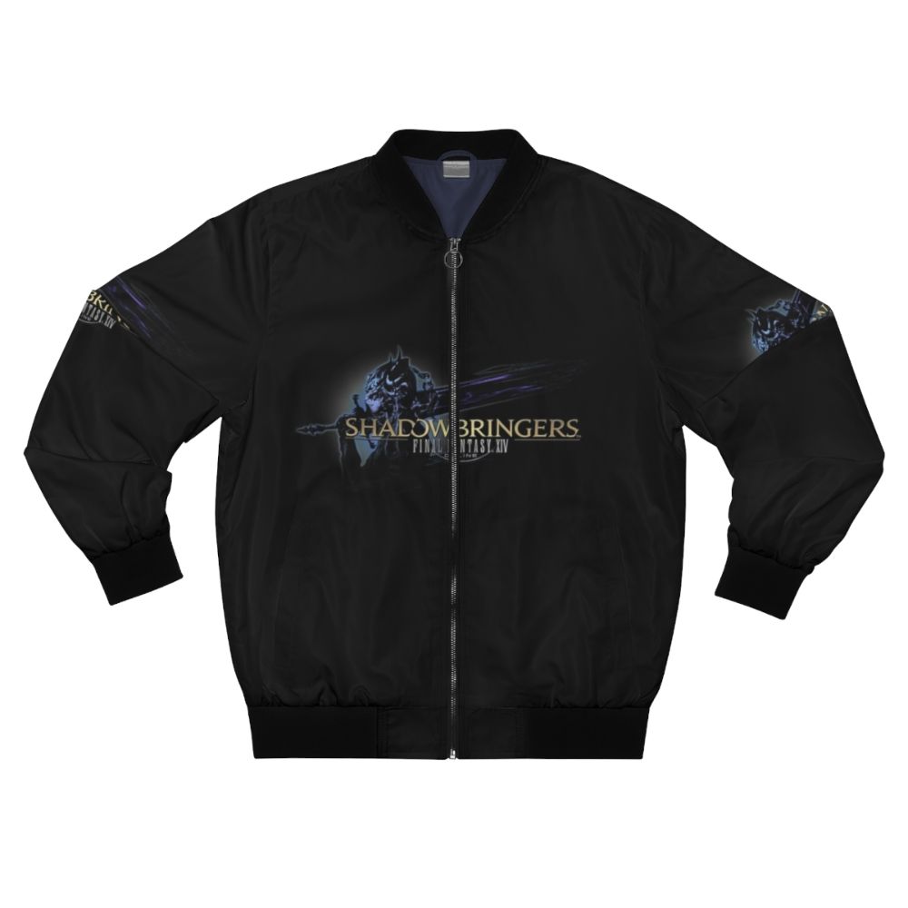 Final Fantasy XIV Shadowbringers Logo Bomber Jacket