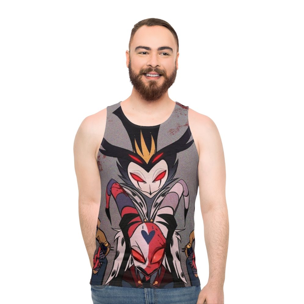 Helluva Boss Stolas Anime Unisex Tank Top - men