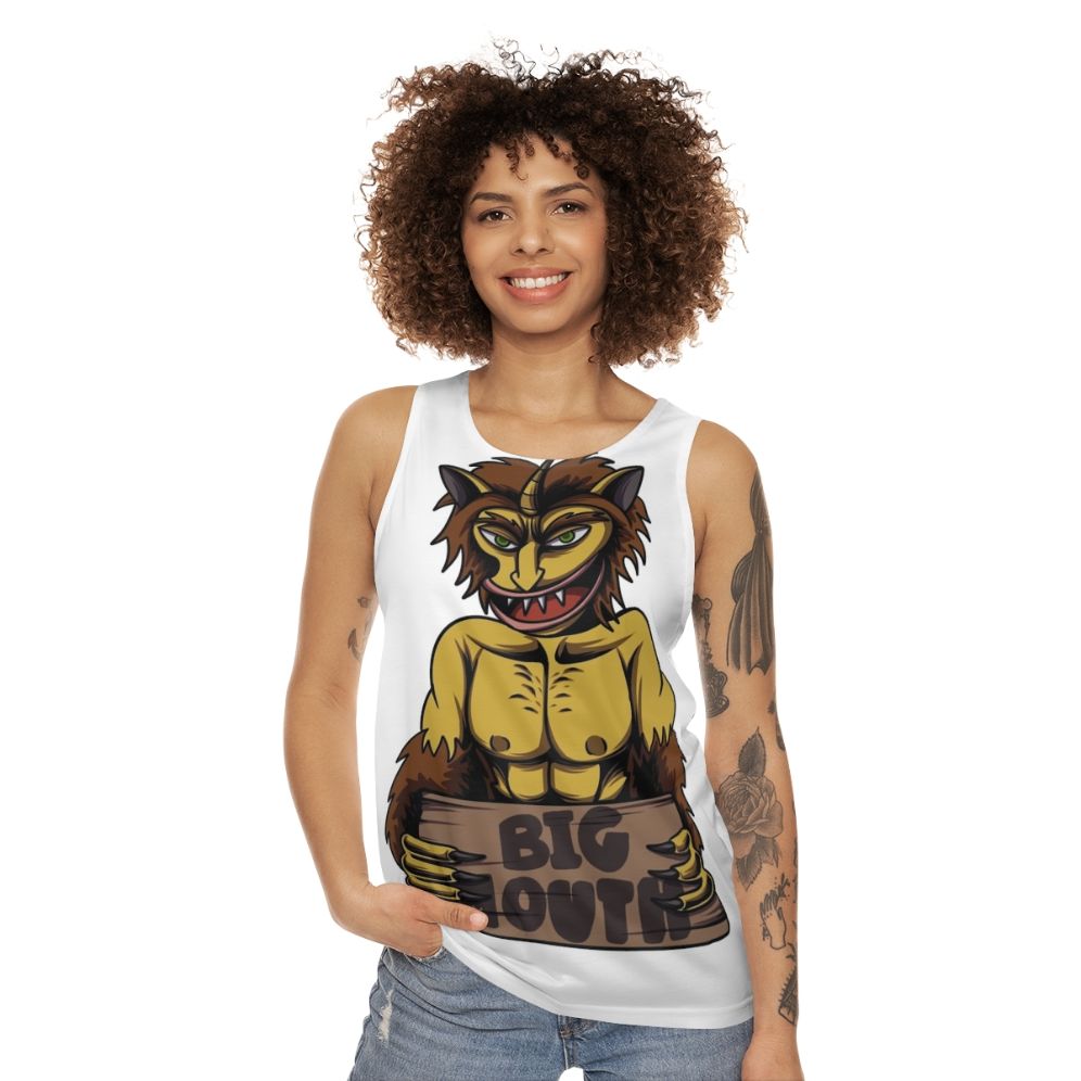 Big Mouth Netflix Unisex Tank Top - women