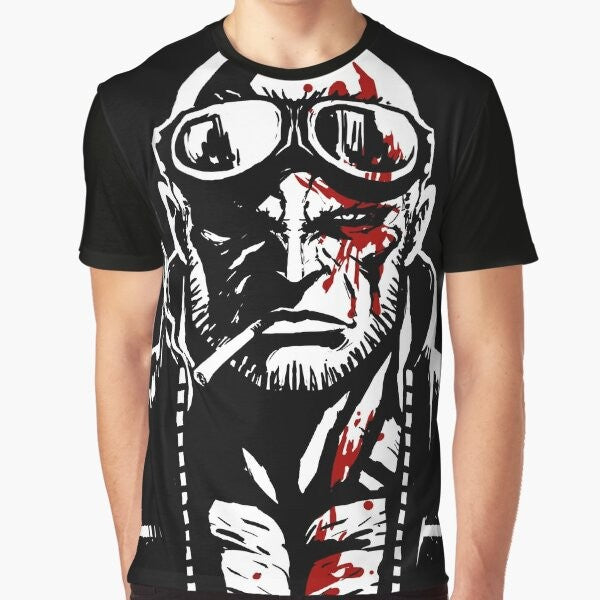 Madworld Jack Graphic T-Shirt featuring a character from the Sin City comic book and movie